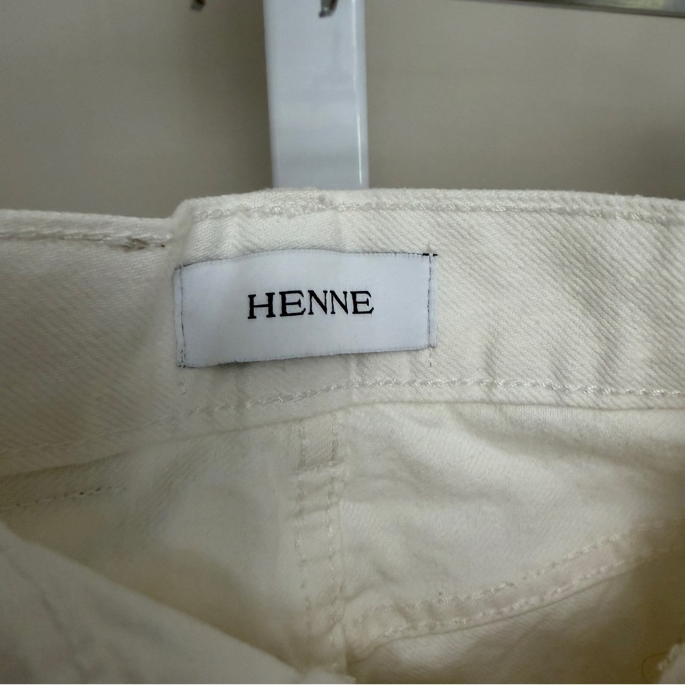 Henne women’s white jeans size 26 - Picture 3 of 7